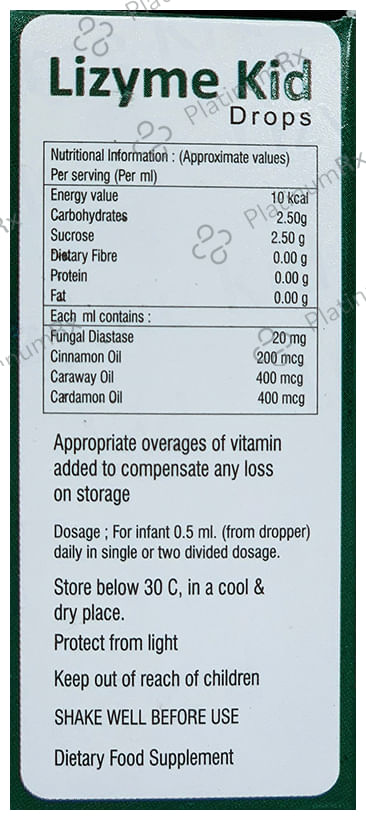Lizyme Kid Oral Drops