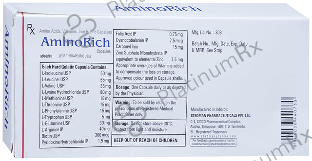 Aminorich Capsule 15s