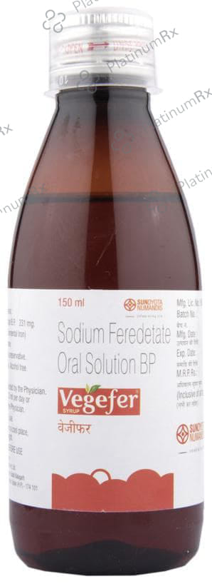 Vegefer 231mg Syrup 150ml