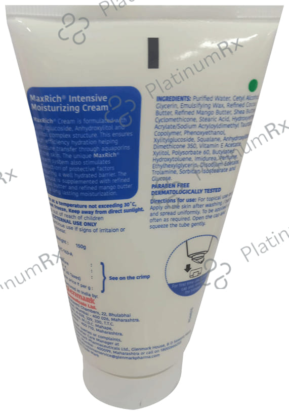 Maxrich Intensive Moisturising Cream 150gm