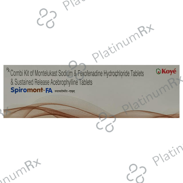 Spiromont-FA Tablet SR Combikit