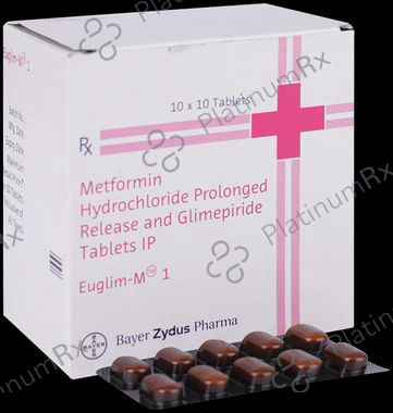 Euglim M 1/500mg Tablet PR 10s