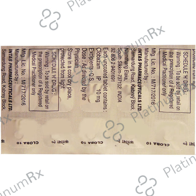 Cloba 10 Tablet 15 Tablet