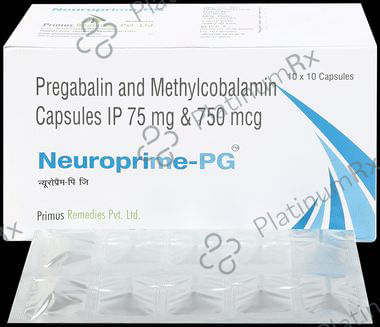 Neuroprime PG 75mg/750mcg Capsule 10s