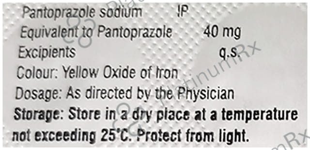 P Pan 40mg Tablet 10s