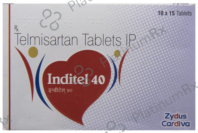 Inditel 40mg Tablet 15s