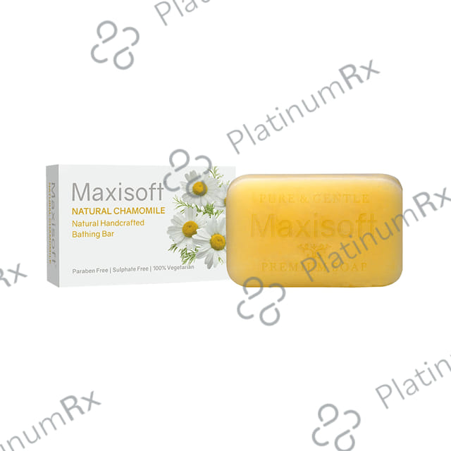 Maxisoft Natural Chamomile Bathing Bar (75gm Each) 1 units