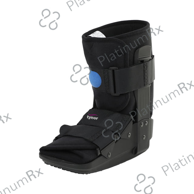 Tynor D-52 Walking Boot Air Short XL Black