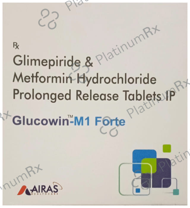 Glucowin-M 1 Forte Tablet PR
