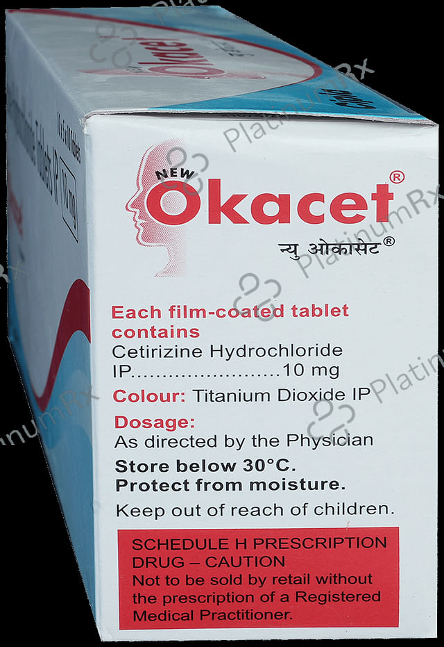 New Okacet Tablet 10s