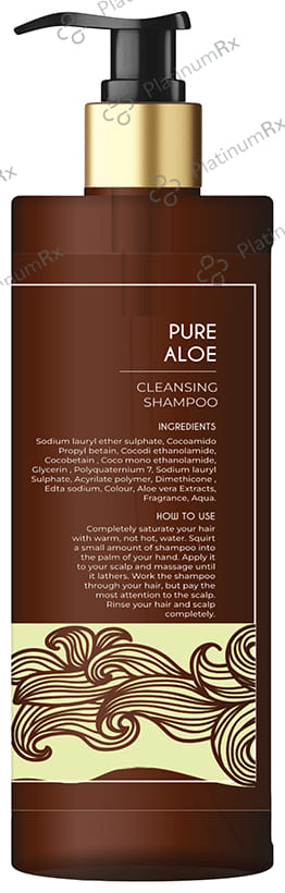 Aqua Shui Water Pure Aloe Cleansing Shampoo