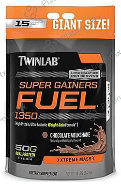 Twinlab Super Gainers Fuel Chocolate Milkshake