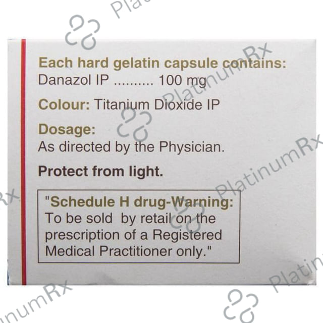 Danogen 100mg Capsule 10s