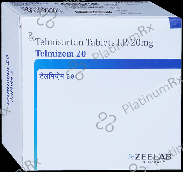 Telmizem 20 Tablet