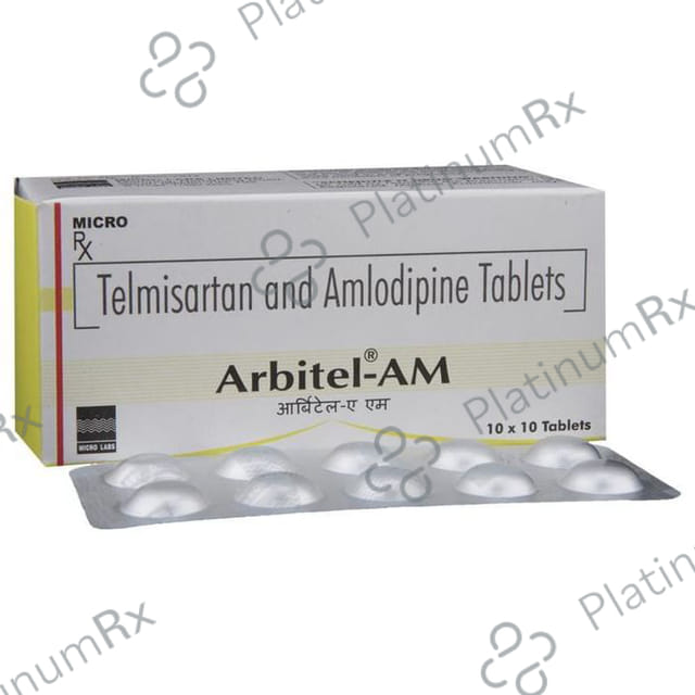 Arbitel AM 40 5/40mg Tablet 10s