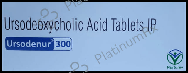 Ursodenur 300mg Tablet