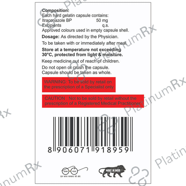 Intocare SB 50 Capsule