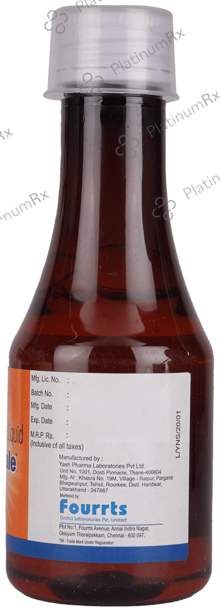 Nutrihale 30/500mg Syrup 100ml
