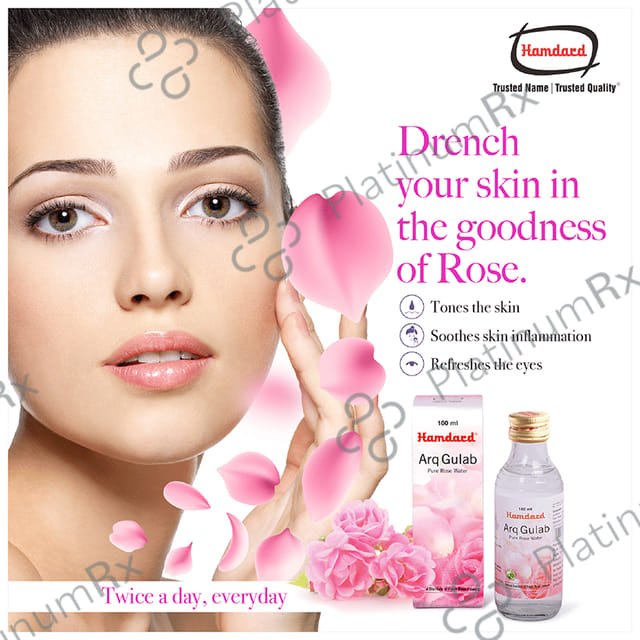 Hamdard Arq Gulab Pure Gulab Jal/ Rose Water