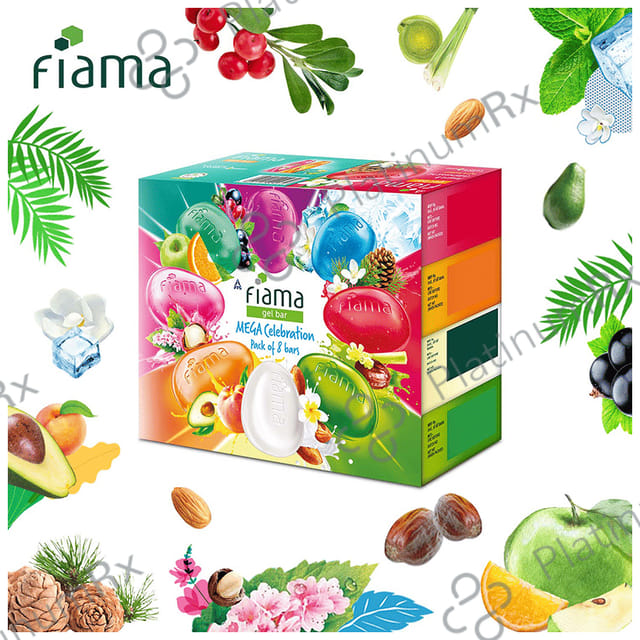 Fiama Gel Bar (125gm Each) Mega Celebration