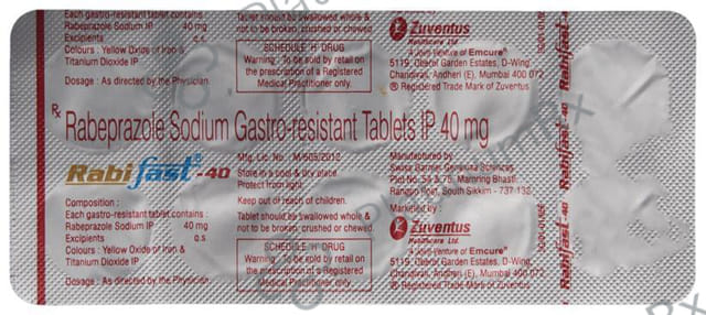 Rabifast 40 Tablet