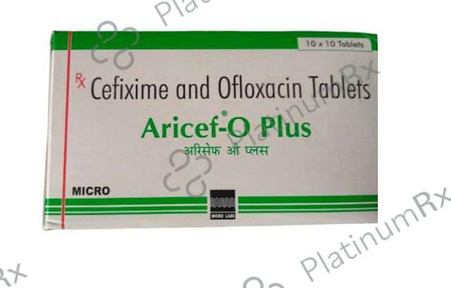 Aricef O Plus 400mg Tablet 10s