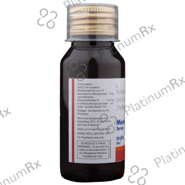 Montina L 2.5/4mg Syrup 30ml