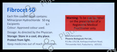 Fibrocet 50mg Tablet 10s