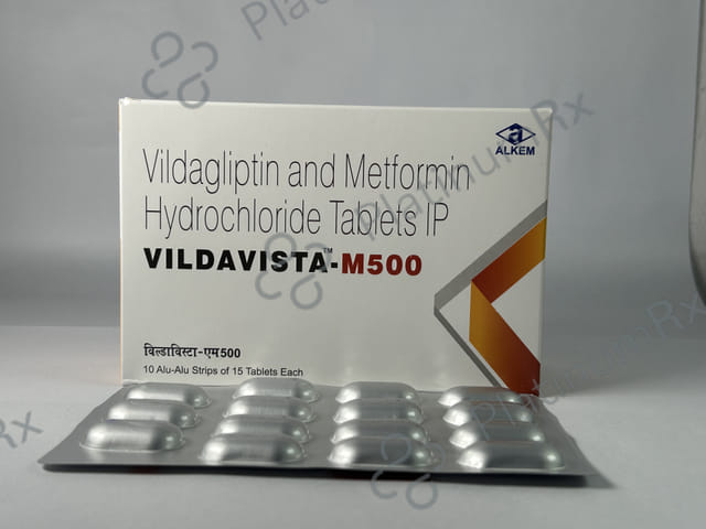 Vildavista M 500mg Tablet 15s