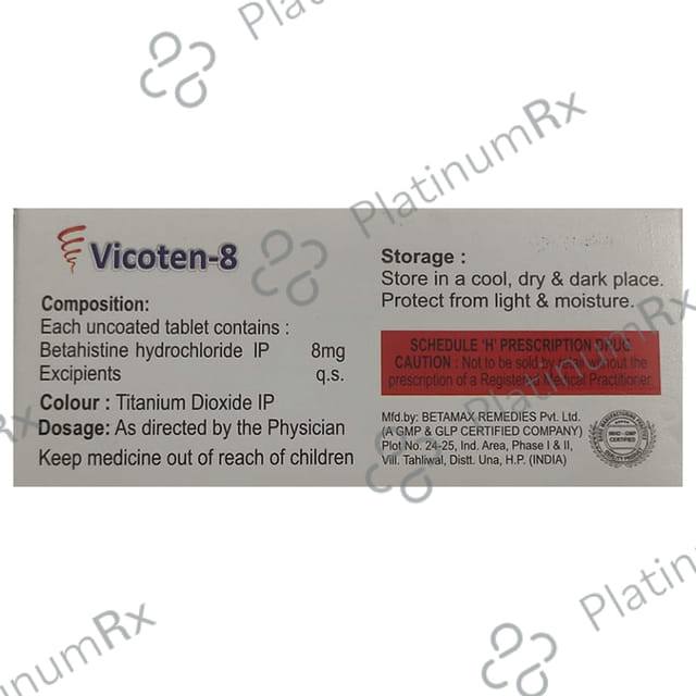 Vicoten 8 Tablet