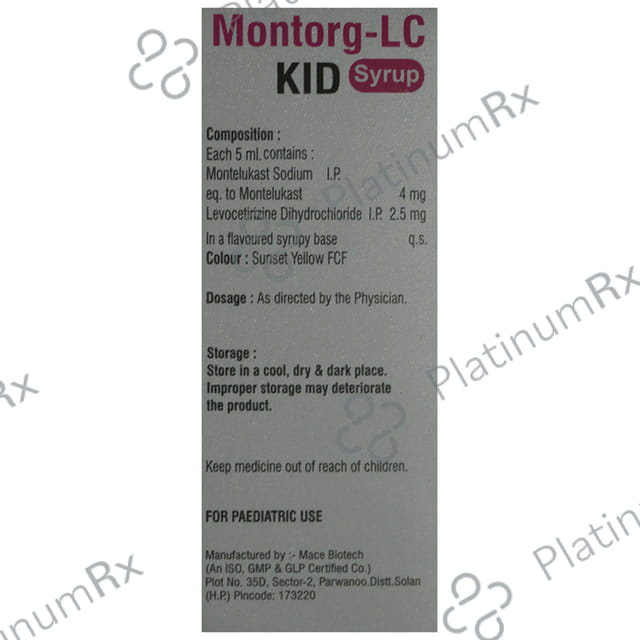 Montorg-LC Kid Syrup