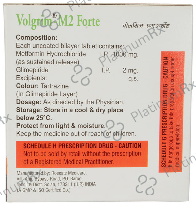 Volgrim-M2 Forte Tablet SR