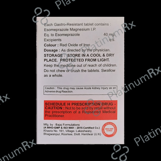 Esomust 40 Tablet