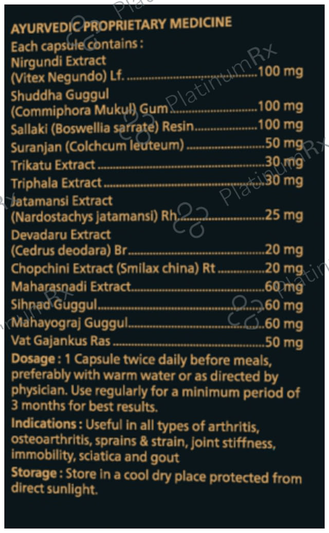 Orthomol Pain Relieving & Arthritis Care Capsule 60 capsules