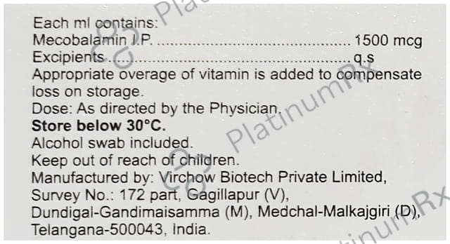 Rejunex PFS 1500mcg Injection 1ml