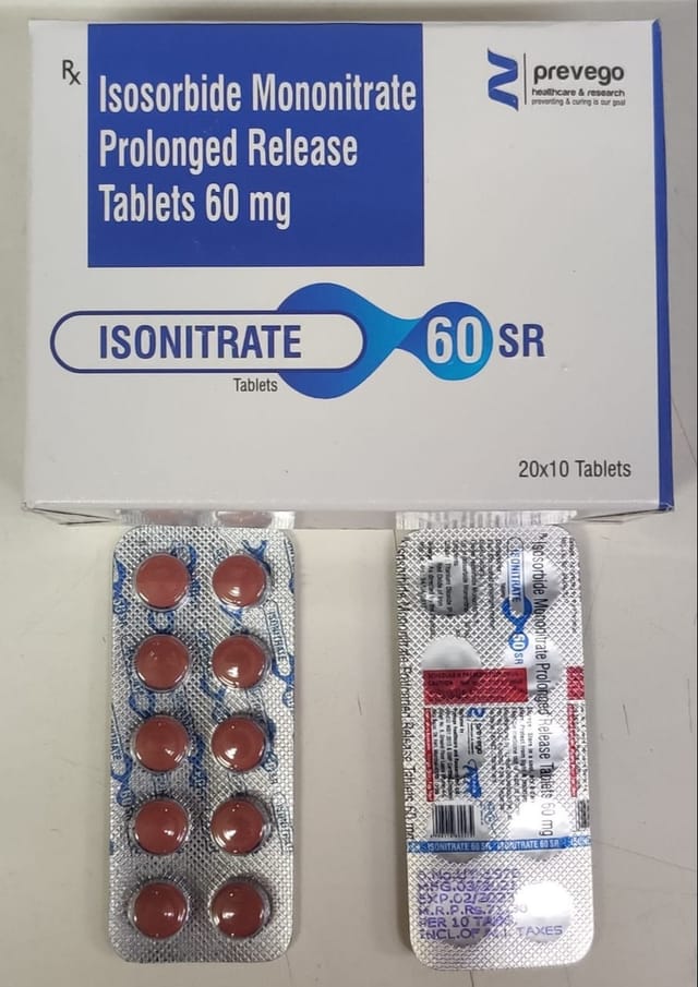 Isonitrate 60mg Tablet SR 10s