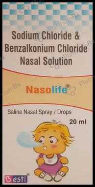 Nasolife Saline Nasal Spray/Drop