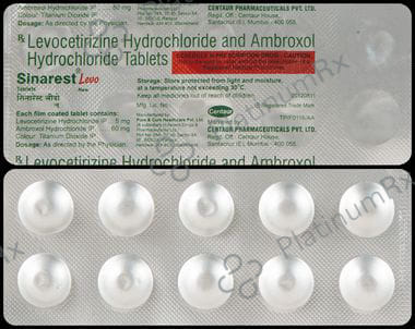 Sinarest Levo New 60/5mg Tablet 10s