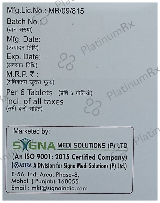 Moxsin CV 625 LB Tablet 6s