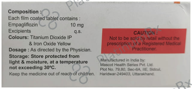 Empanow 10mg Tablet 10s