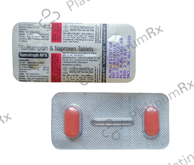 Sumatroph NPX 500/85mg Tablet 2s