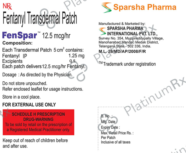 Fenspar 12.5mg Patch