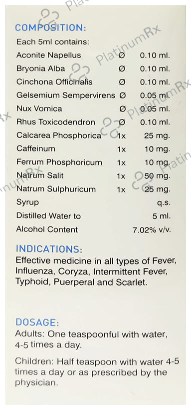 LDD Bioscience Fevo Go Syrup 115 ml