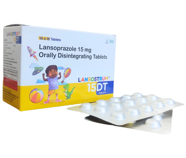 Lansostrum 15mg Junior Tablet 15s