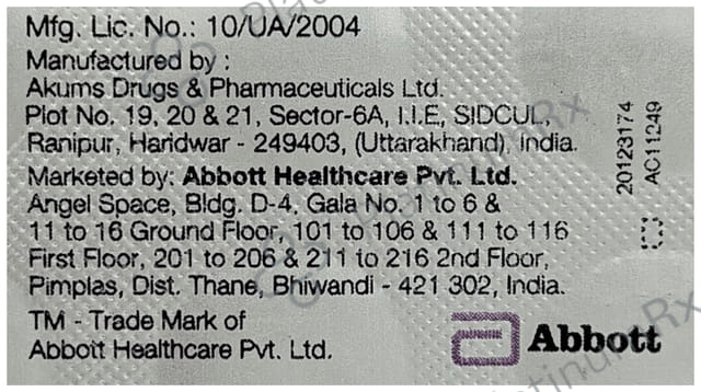 Ab Ramprel 2.5mg Tablet 10s