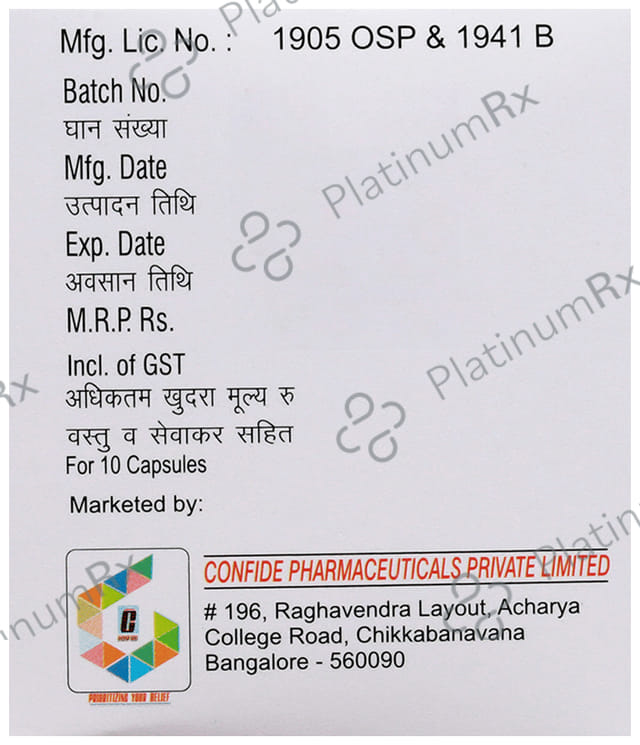 Rabkon 75/20mg LEV Capsule SR 10s