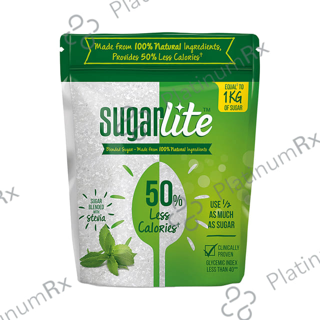 Sugarlite 50% Less Calories+ - Blended Sugar with Stevia