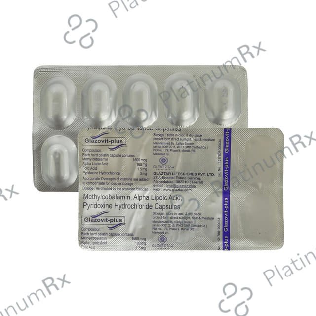 Glazovit Plus Capsule 10s