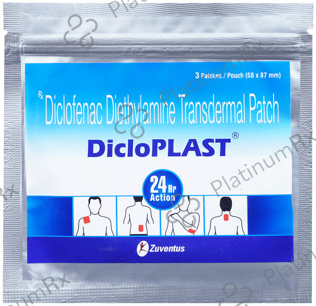 Dicloplast 100mg Patch 3s
