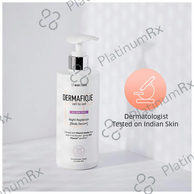 Dermafique All Skin Types Night Replenish Body Serum